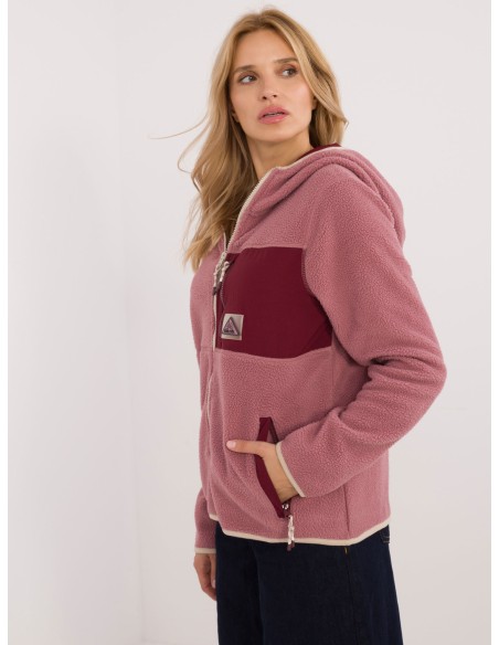 Bluza-D20001M02671A3-ciemny różowy
