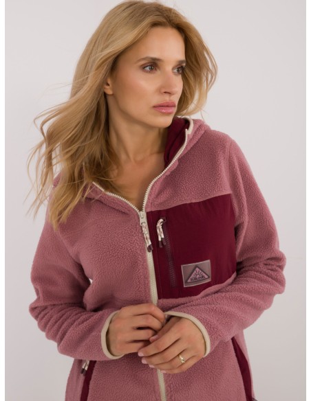 Bluza-D20001M02671A3-ciemny różowy