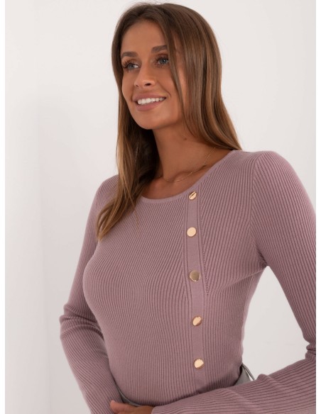 Sweter-AT-SW-2332-2.65-jasny fioletowy