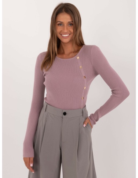 Sweter-AT-SW-2332-2.65-jasny fioletowy