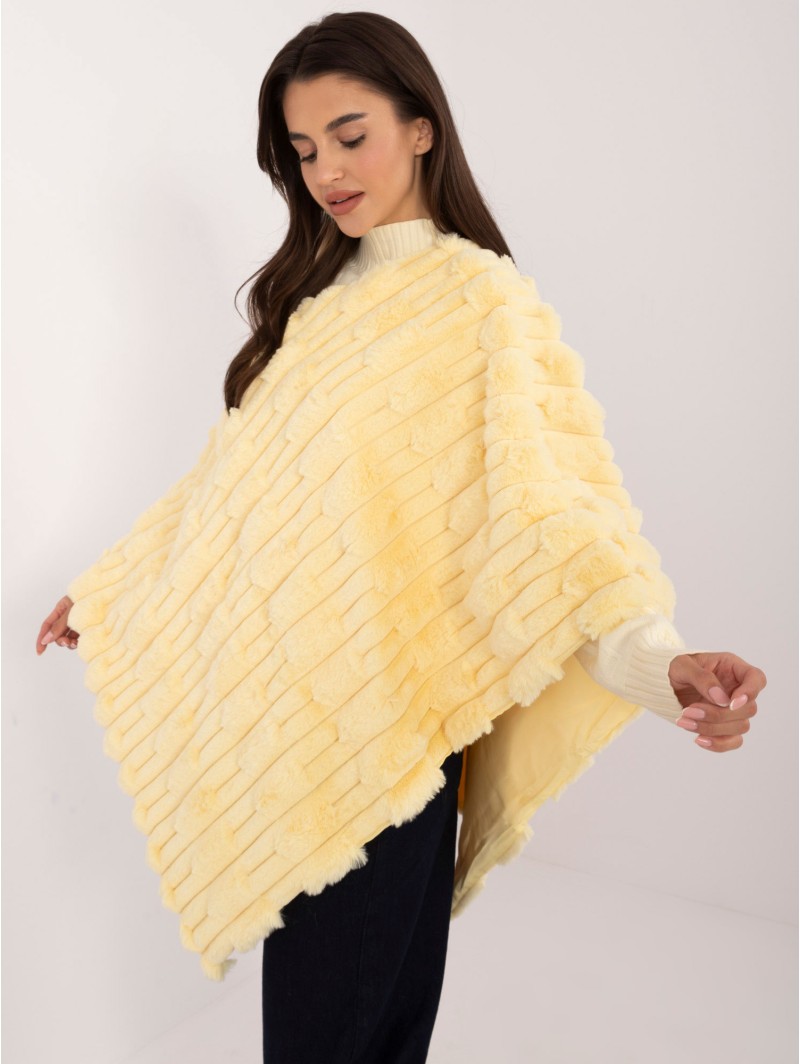 Poncho-AT-PN-2347.88-jasny żółty