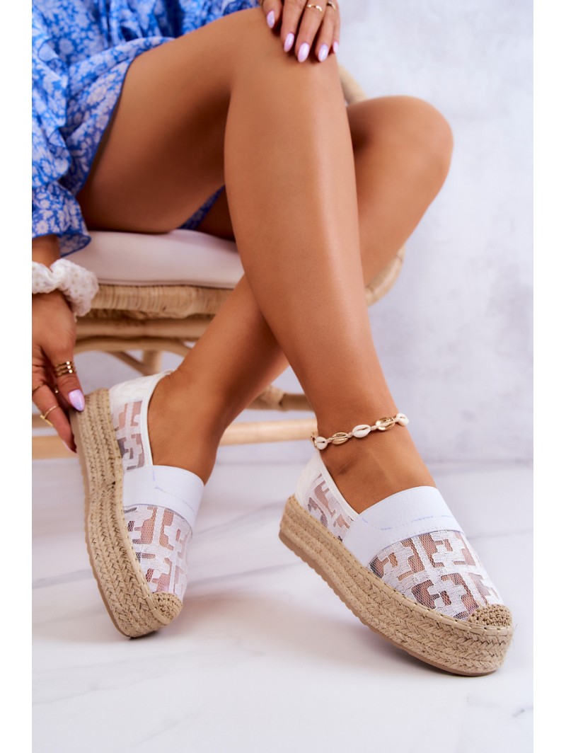 Women's Slip-On Espadrilles White Berkaley