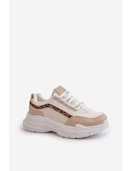 Women's Platform Sports Shoes White Henley