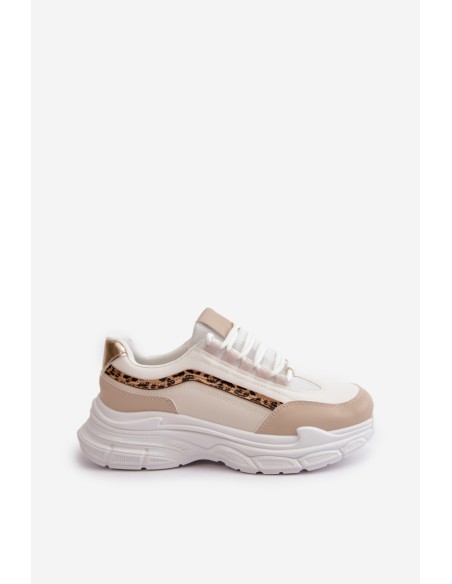 Women's Platform Sports Shoes White Henley