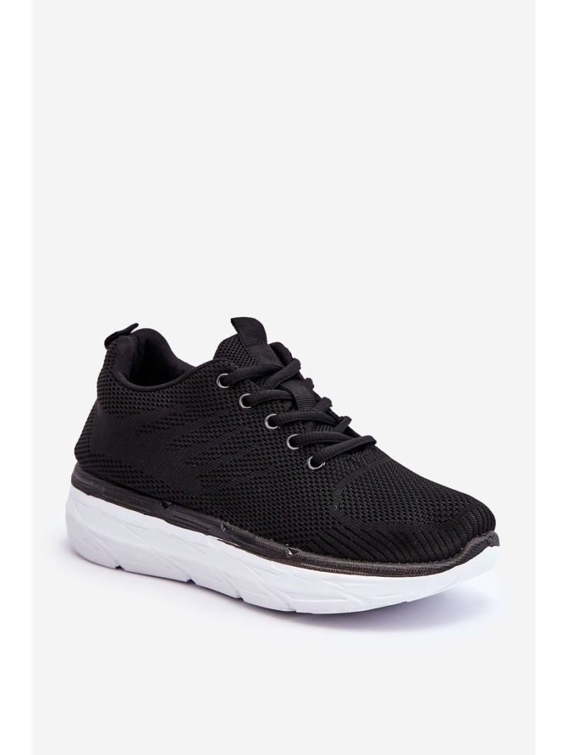 Women's Lace-up Sports Shoes Black Lavarone