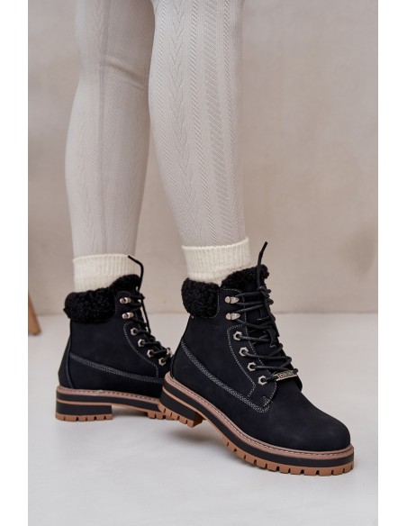 Warm Women's Boots Big Star OO274A287 Black