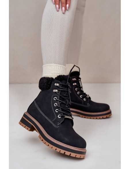 Warm Women's Boots Big Star OO274A287 Black