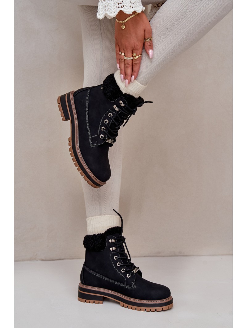Warm Women's Boots Big Star OO274A287 Black