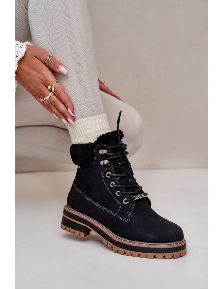 Warm Women's Boots Big Star OO274A287 Black