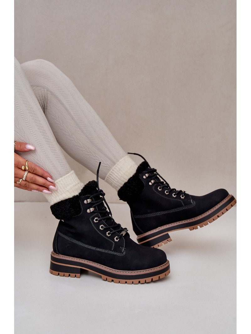 Warm Women's Boots Big Star OO274A287 Black