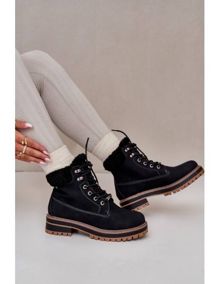 Warm Women's Boots Big Star OO274A287 Black