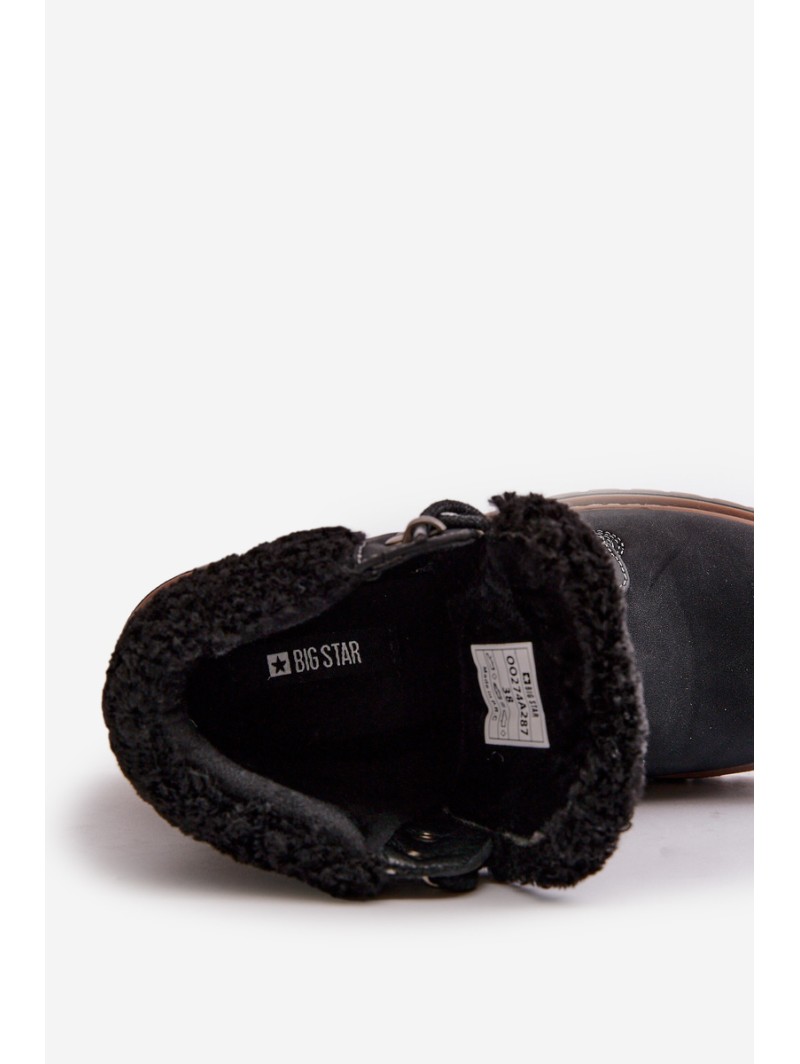 Warm Women's Boots Big Star OO274A287 Black