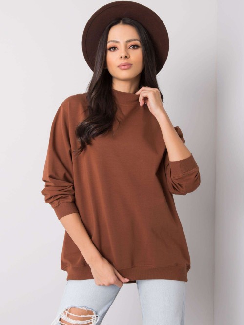 Bluza-RV-BL-5185.81P-ciemny brązowy 2