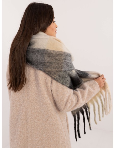 Szalik-AT-SZ-2312501.62-czarno-beżowy
