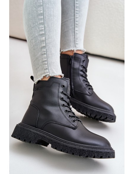 Insulated Ankle Boots Workers Women OO274A126 Black