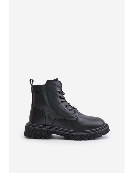 Insulated Ankle Boots Workers Women OO274A126 Black