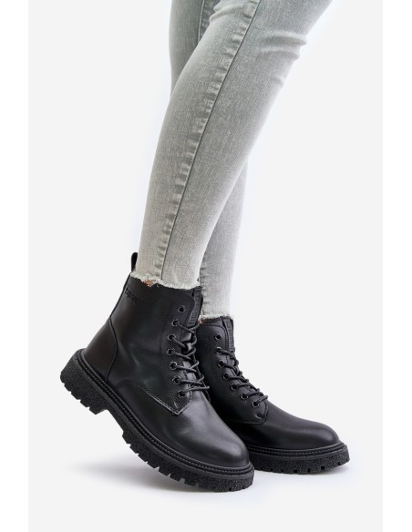 Insulated Ankle Boots Workers Women OO274A126 Black