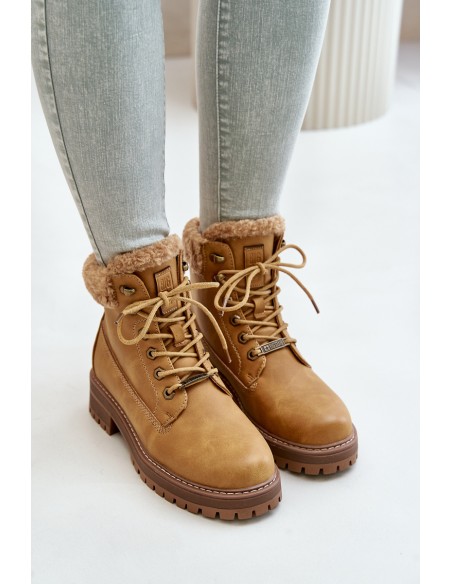 Warm Women's Boots Big Star OO274A285 Camel