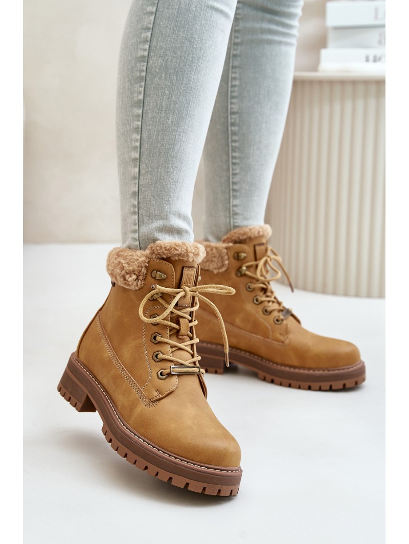 Warm Women's Boots Big Star OO274A285 Camel