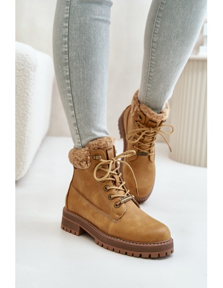 Warm Women's Boots Big Star OO274A285 Camel