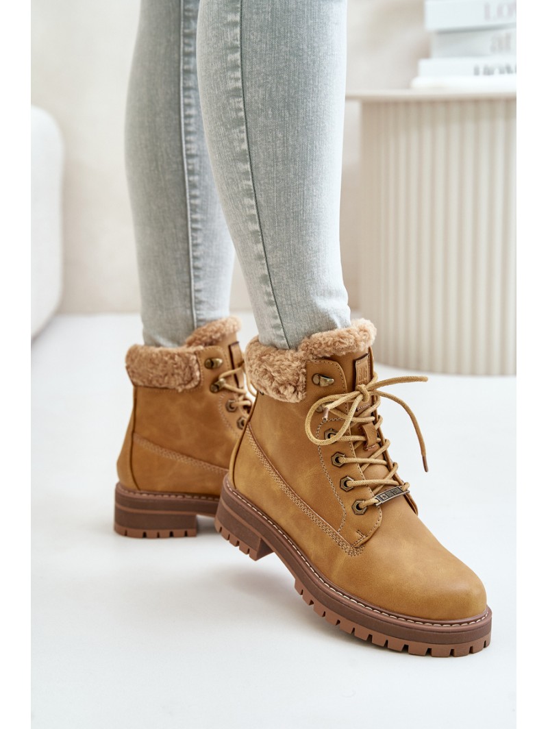 Warm Women's Boots Big Star OO274A285 Camel