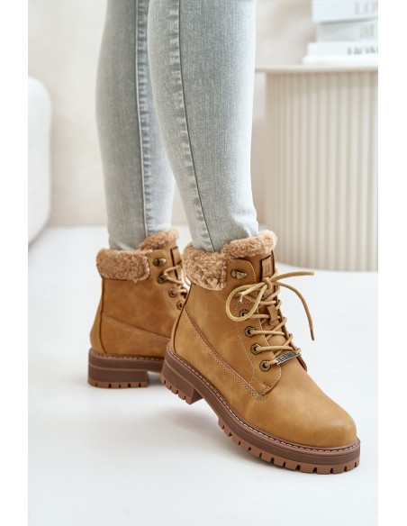 Warm Women's Boots Big Star OO274A285 Camel