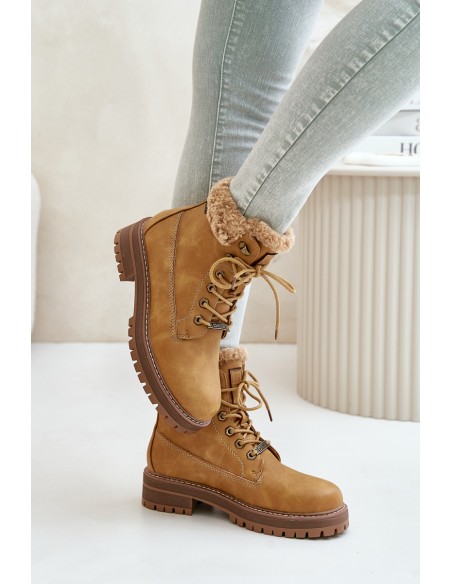 Warm Women's Boots Big Star OO274A285 Camel
