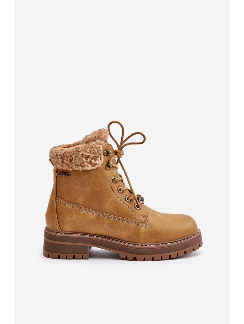 Warm Women's Boots Big Star OO274A285 Camel