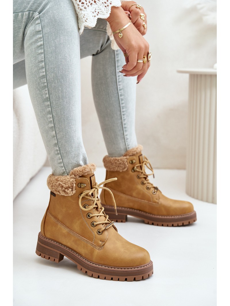 Warm Women's Boots Big Star OO274A285 Camel