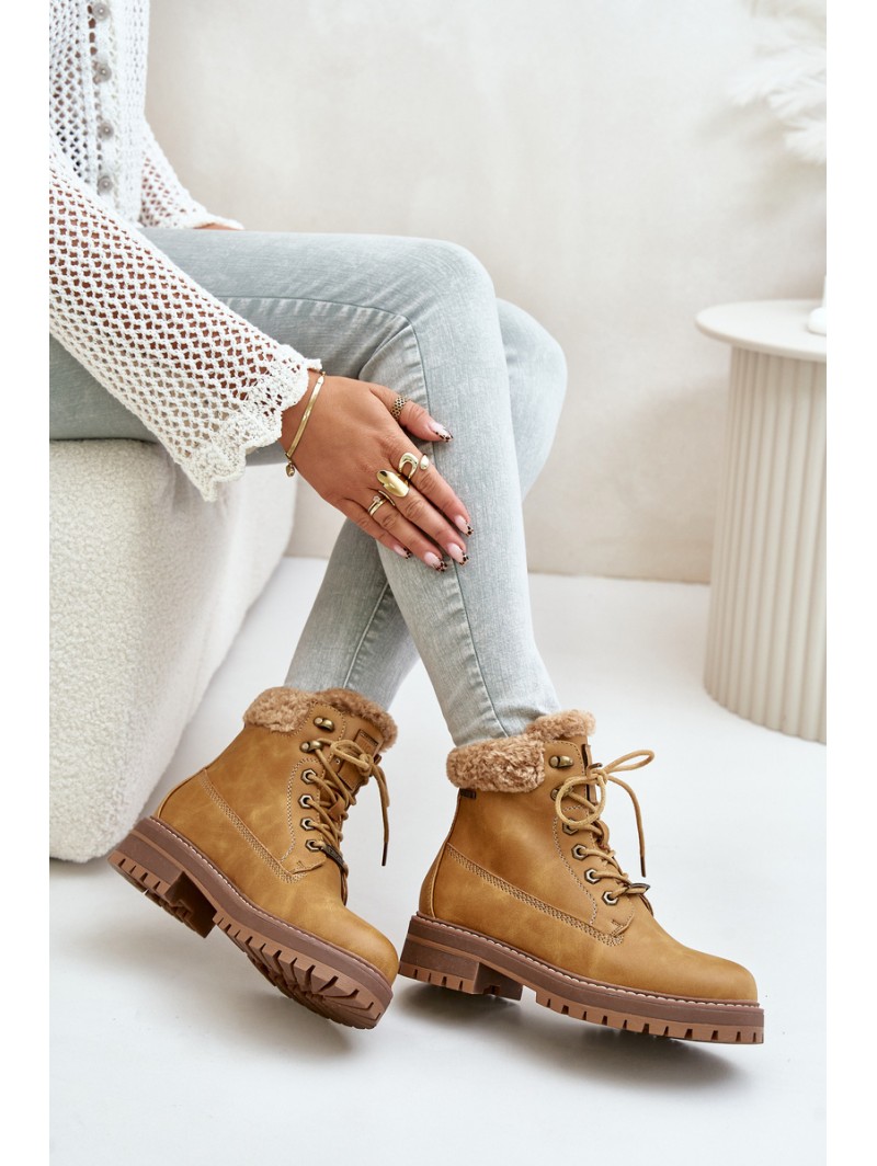 Warm Women's Boots Big Star OO274A285 Camel