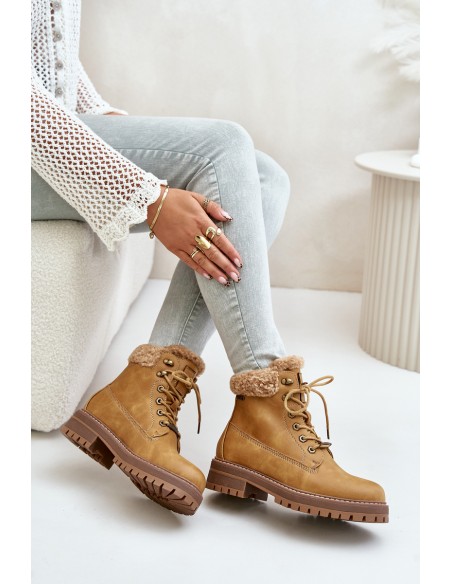 Warm Women's Boots Big Star OO274A285 Camel