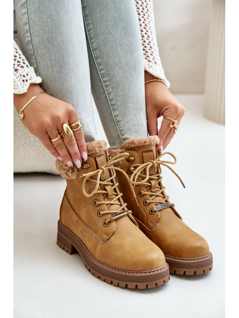 Warm Women's Boots Big Star OO274A285 Camel