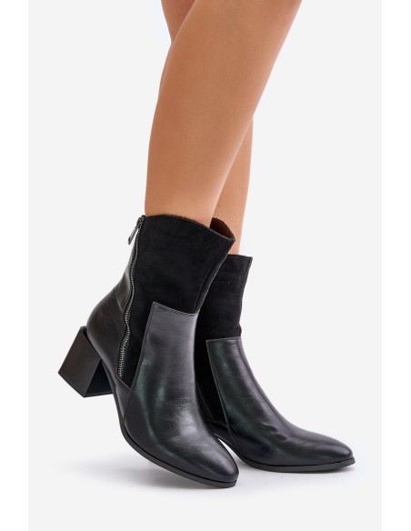 Insulated Women's Heeled Boots Black Relabina