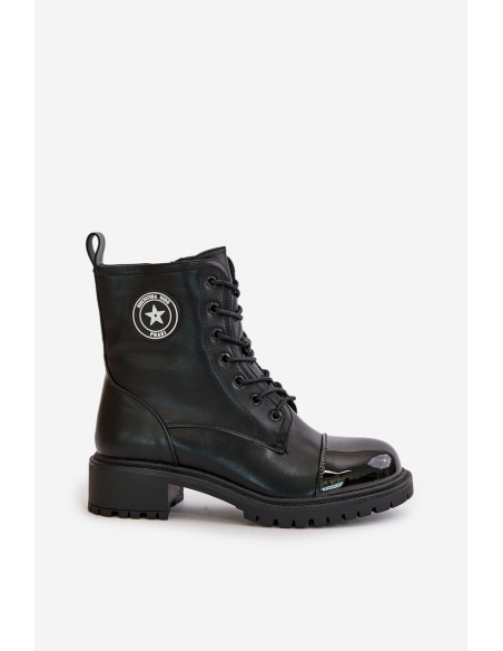 Worker Boots With Zipper Insulated Black Soratta