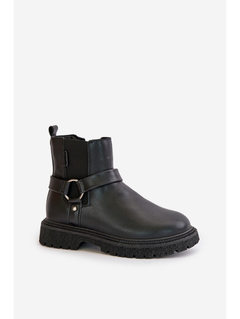 Ankle Boots Insulated With Zipper Big Star OO274A128 Black
