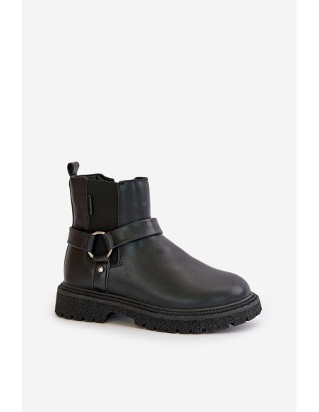 Ankle Boots Insulated With Zipper Big Star OO274A128 Black