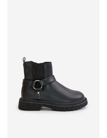 Ankle Boots Insulated With Zipper Big Star OO274A128 Black