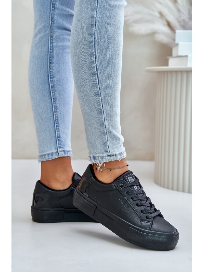 Warm Women's Platform Sneakers Big Star OO274A555 Black