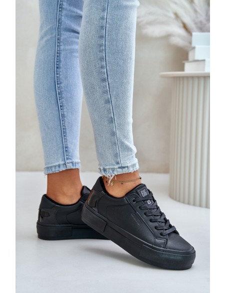 Warm Women's Platform Sneakers Big Star OO274A555 Black