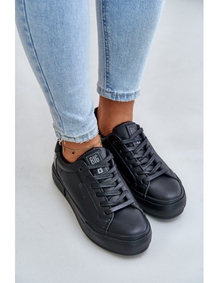 Warm Women's Platform Sneakers Big Star OO274A555 Black