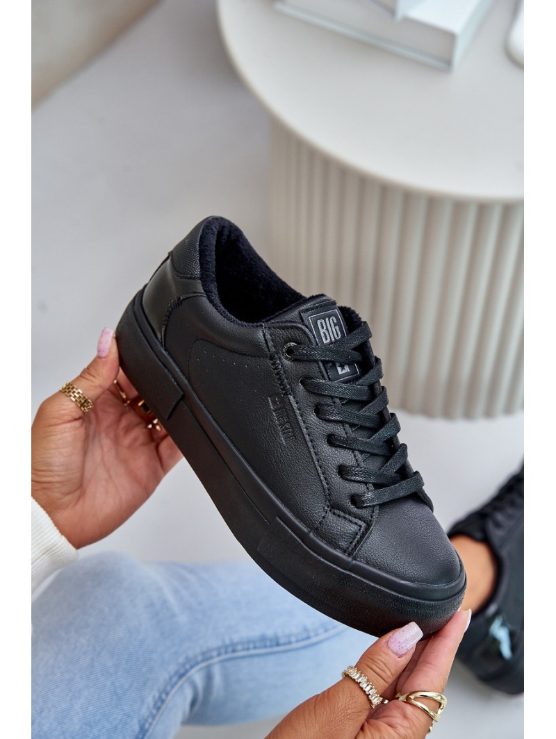 Warm Women's Platform Sneakers Big Star OO274A555 Black