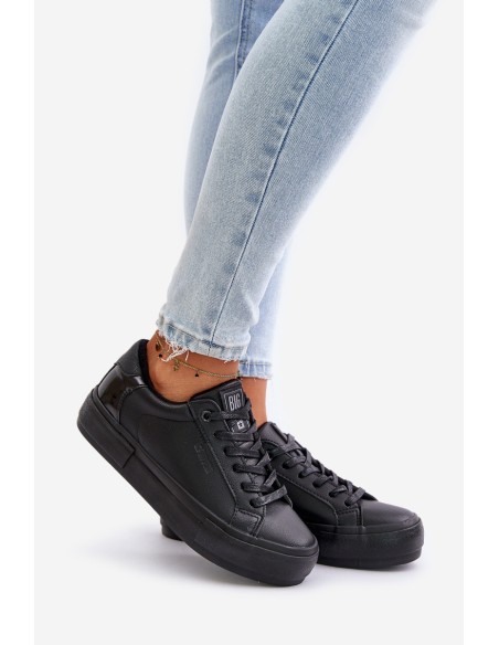 Warm Women's Platform Sneakers Big Star OO274A555 Black