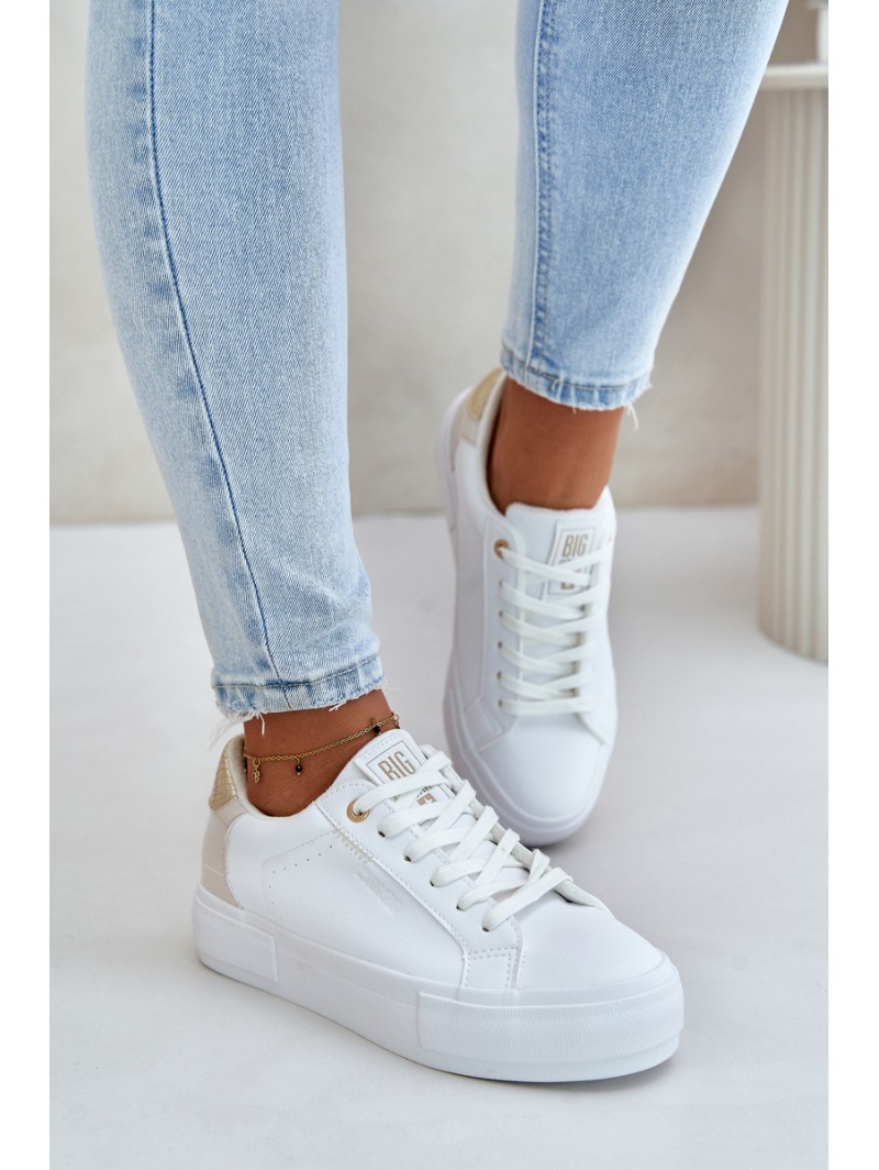 Warm Women's Platform Sneakers Big Star OO274A452 White