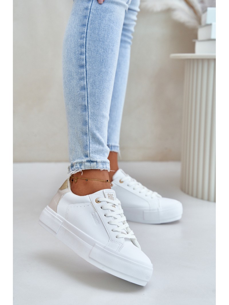 Warm Women's Platform Sneakers Big Star OO274A452 White