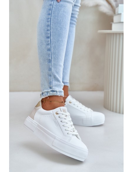 Warm Women's Platform Sneakers Big Star OO274A452 White