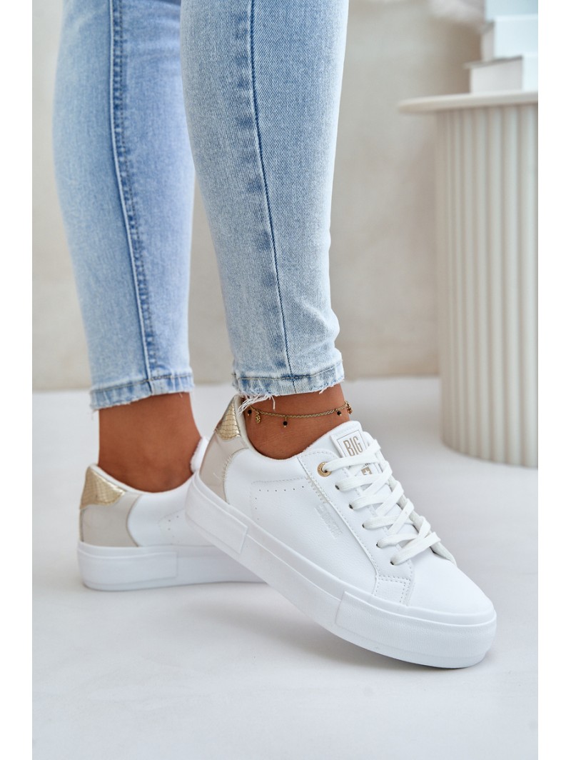 Warm Women's Platform Sneakers Big Star OO274A452 White