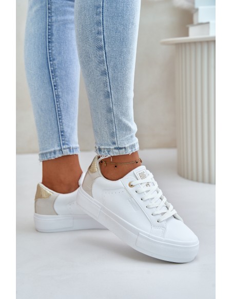 Warm Women's Platform Sneakers Big Star OO274A452 White