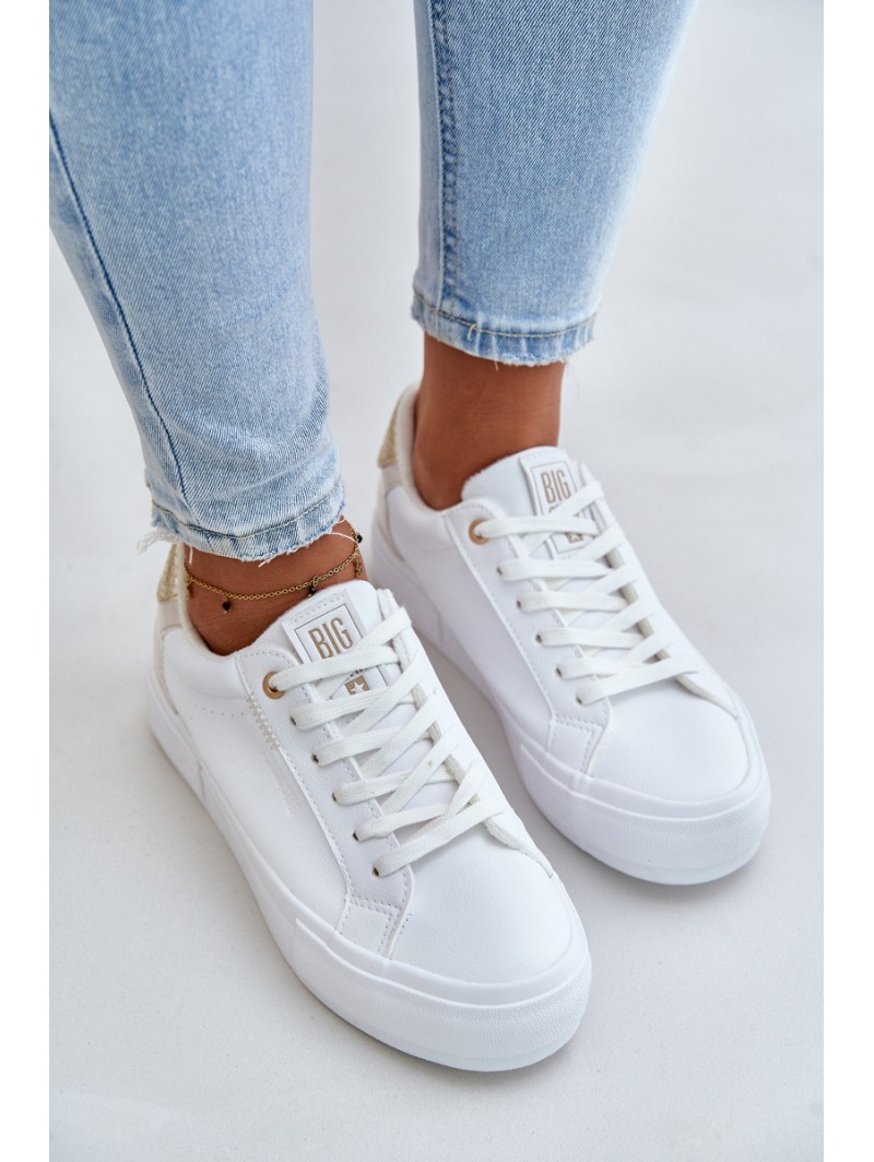 Warm Women's Platform Sneakers Big Star OO274A452 White