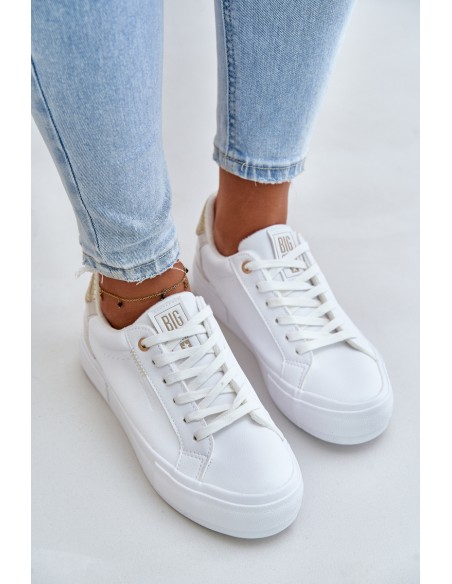 Warm Women's Platform Sneakers Big Star OO274A452 White