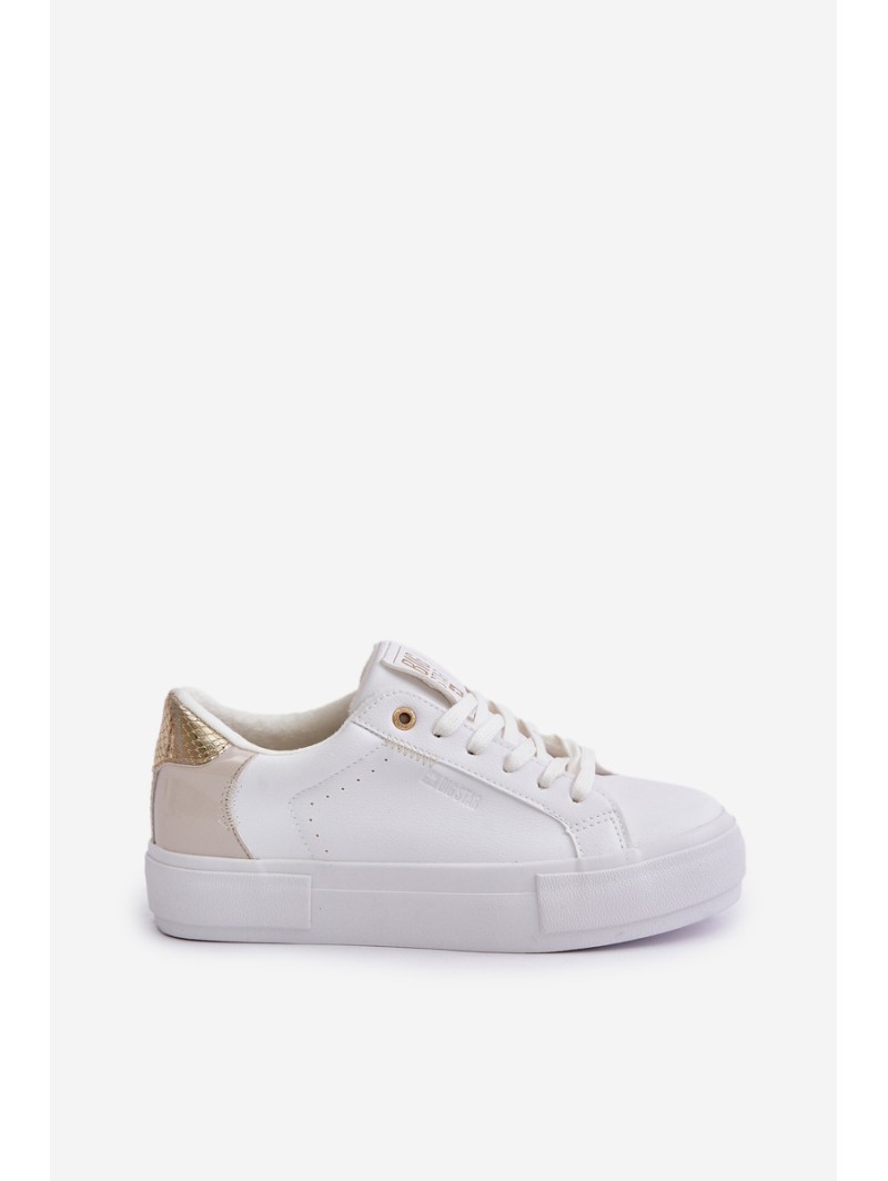 Warm Women's Platform Sneakers Big Star OO274A452 White